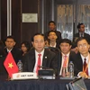 Bộ trưởng Trần Đại Quang tham dự hội nghị. (Ảnh: TTXVN)