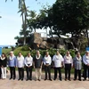 Bộ trưởng 12 quốc gia tham gia đàm phán TPP tại Maui, Hawaii ngày 31/7. (Ảnh: THX/TTXVN)