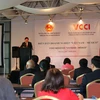 Diễn đàn doanh nghiệp Việt Nam-Mexico do Đại sứ quán Việt Nam và VCCI phối hợp tổ chức ngày 28/5. (Ảnh: Việt Hòa/TTXVN)