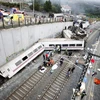 Vụ tai nạn kinh hoàng khiến 80 người thiệt mạng. (Ảnh: AFP)