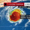 Siêu bão Chapala chuẩn bị đổ bộ vào Yemen và Oman. (Nguồn: weather.com)