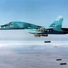 Máy bay Nga tham gia chiến dịch không kích tại Syria. (Nguồn: RT)