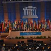 Kỳ họp Đại hội đồng UNESCO lần thứ 38. (Ảnh: Bích Hà/TTXVN)