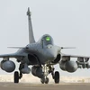 Máy bay Rafale của Pháp tham gia không kích IS. (Nguồn: washingtonpost.com)