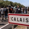 Người tị nạn tại trại tị nạn Calais, miền Đông nước Pháp. (Ảnh: Getty)