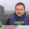 Phóng viên Roman Kosarev của hãng tin RT. (Nguồn: RT)
