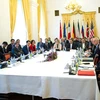 Một phiên họp của Nhóm P5+1 với Iran tại Vienna, Áo. (Ảnh: THX/TTXVN)