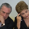 Tổng thống Brazil Dilma Rousseff và Phó Tổng thống Michel Temer. (Ảnh: Reuters)