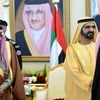 Lãnh đạo các quốc gia GCC tham gia hội nghị. (Ảnh: AFP)