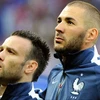 Tiền đạo Benzema có nguy cơ bị loại khỏi đội tuyển Pháp sau nghi án tống tiền Valbuena. (Ảnh:AFP)