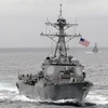 Tàu khu trục của USS Lassen của Mỹ. (Nguồn: Sputniknews)