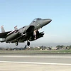 Một máy bay F-15 của Mỹ cất cánh tại căn cứ không quân Incirlik của Thổ Nhĩ Kỳ. (Nguồn; USAF)