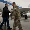 Bộ trưởng Quốc phòng Mỹ Ash Carter đến thăm Afghanistan. (Ảnh: stripes.com)