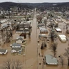 Lũ lụt nghiêm trọng tại bang Missouri, Mỹ. (Ảnh: AP)