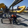 Đường ống vận chuyển khí gas từ Nga sang Ukraine. (Ảnh: Reuters)
