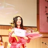 Vương miện Miss VYSA 2016 đã được trao cho nữ sinh Hà Kiều Oanh. (Ảnh: Nguyễn Tuyến-Gia Quân/Vietnam+)