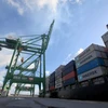 Các container hàng hóa tại cảng Mariel, Cuba. (Ảnh: AFP/TTXVN)