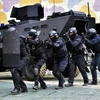 Đơn vị cảnh sát chống khủng bố của Hàn Quốc. (Nguồn: AFP)