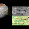 Ảnh chụp Charon - vệ tinh lớn nhất của hành tinh lùn Diêm Vương. (Nguồn: NASA)
