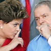 Tổng thống Brazil Dilma Rousseff và người tiền nhiệm Lula da Silva. (Nguồn: juniorcampos.net)