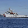 Một tàu hải cảnh Trung Quốc đã tìm cách ngăn cản lực lượng chức năng Indonesia bắt giữ tàu cá Trung Quốc. (Nguồn: Reuters)