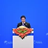 Phó Thủ tướng, Bộ trưởng Ngoại giao Việt Nam Phạm Bình Minh phát biểu tại lễ khai mạc Hội nghị. (Nguồn: THX/TTXVN)