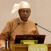Tân Tổng thống Myanmar Htin Kyaw được bổ nhiệm làm Chủ tịch Hội đồng an ninh và quốc phòng. (Nguồn: THX/TTXVN)
