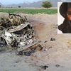 Thủ lĩnh của Taliban Akhtar Mansour được cho là đã thiệt mạng khi chiếc xe chở tên này trúng tên lửa. (Nguồn: AP)