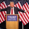 Ứng cử viên Cộng hòa Donald Trump phát biểu trong một chiến dịch vận động tranh cử ở Eugene, Oregon, Mỹ ngày 5/5. (Nguồn: AFP/TTXVN)