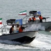 Tàu cao tốc có khả năng phóng tên lửa của Iran. (Nguồn: IRNA)