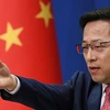 Người phát ngôn Bộ Ngoại giao Trung Quốc Triệu Lập Kiên. (Nguồn: AFP)