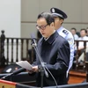 Hạng Tuấn Ba thừa nhận tội danh tham nhũng tại tòa. (Nguồn: People’s Daily)