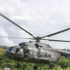 Một chiếc trực thăng Mi-17 của Không quân Peru. (Nguồn: infogate.cl)