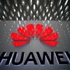 Biểu tượng của Huawei tại cửa hàng ở Bắc Kinh, Trung Quốc. (Nguồn: China Daily)