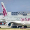 Máy bay của hãng hàng không Qatar Airways. (Nguồn: Flickr)