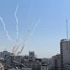 Rocket được phóng từ Dải Gaza ngày 14/11/2019. (Nguồn: Reuters)