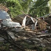 Trận động đất tại Philippines đã gây hư hại nhiều nhà cửa. (Nguồn: AP)