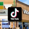 Walmart đang bắt tay với Microsoft để mua lại Tiktok. (Nguồn: Fox Business)