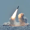 Hình ảnh được cho là Triều Tiên tiến hành thử nghiệm tên lửa phóng từ tàu ngầm. (Nguồn: nationalinterest.org)