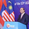 Thủ tướng Nguyễn Xuân Phúc, Chủ tịch ASEAN 2020 phát biểu. (Ảnh: Thống Nhất/TTXVN)