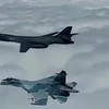 Máy bay chiến đấu Nga ngăn máy bay ném bom Mỹ vào không phận