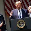 Tổng thống Mỹ Donald Trump tại cuộc họp báo ở Washington, DC, Mỹ, ngày 15/9/2020. (Ảnh: AFP/TTXVN)