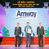 Amway Việt Nam nhận giải Doanh nghiệp tiêu biểu Việt Nam-ASEAN 2020