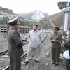 Nhà lãnh đạo Triều Tiên Kim Jong-un thị sát vùng bị thiên tai tàn phá
