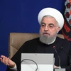Tổng thống Iran Hassan Rouhani phát biểu tại cuộc họp nội các ở Tehran ngày 2/9/2020. (Ảnh: AFP/TTXVN)