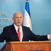 Thủ tướng Israel Benjamin Netanyahu phát biểu tại cuộc họp báo ở Jerusalem ngày 13/9/2020. (Ảnh: THX/TTXVN)