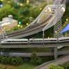 Mô hình tuyến đường sắt cao tốc Bangkok-Nakhon Ratchasima. (Nguồn: bangkokpost.com)