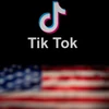Biểu tượng ứng dụng Tiktok trên màn hình máy tính. (Ảnh: AFP/TTXVN)
