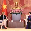 Chủ tịch Quốc hội Nguyễn Thị Kim Ngân tiếp các đại sứ đến chào từ biệt