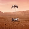 Khoảng khắc tàu thăm dò Perseverance của NASA hạ cánh xuống Sao Hỏa